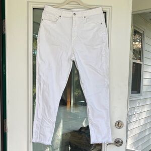 LOFT Men's Straight White Jeans